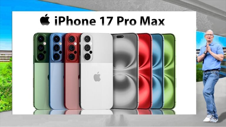 iphone 17 pro max colors