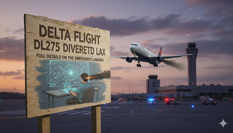 Delta Flight DL275 Diverted LAX