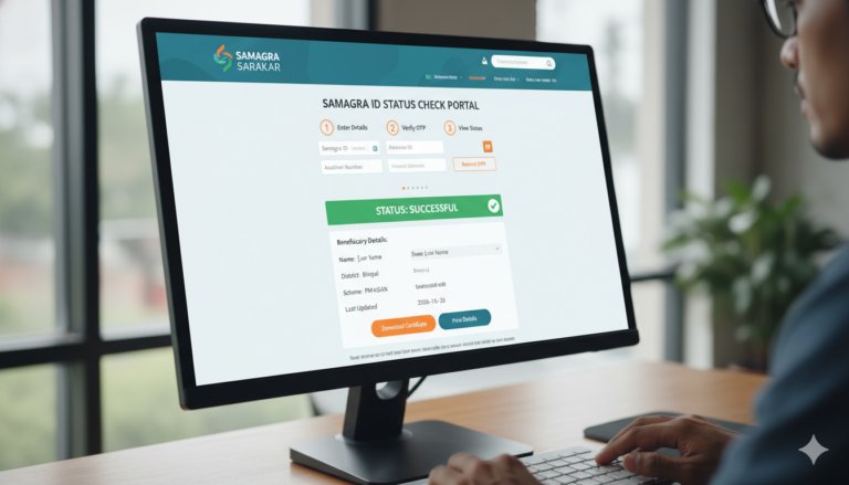 samagra id status Check